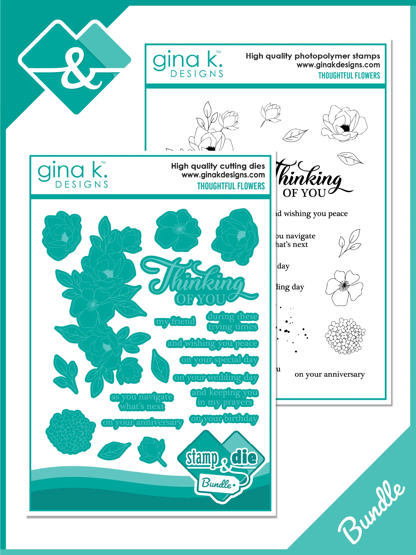 Gina K Designs - Thoughtful Flowers - BUNDLE