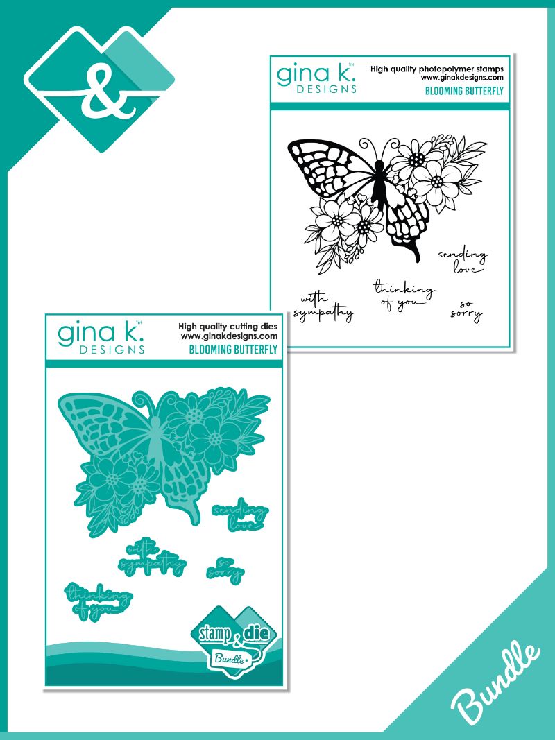 Gina K Designs - Blooming Butterfly - BUNDLE