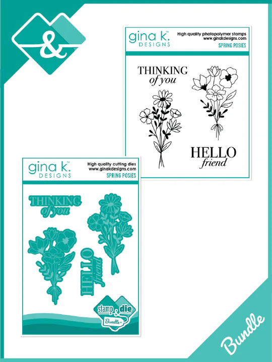 Gina K Designs - Spring Posies - BUNDLE