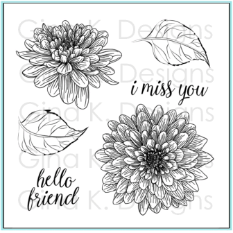 Gina K Designs - Hello Friend MINI - STAMPS (SO)
