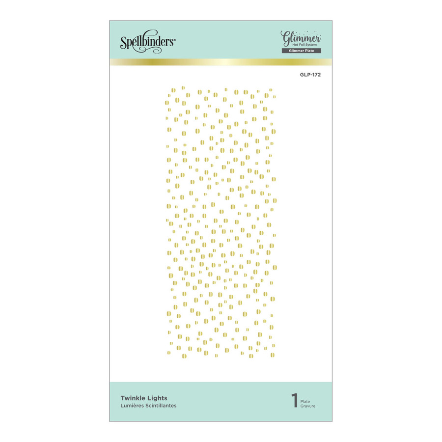 Spellbinders - Twinkle Lights Glimmer Hot Foil Plate