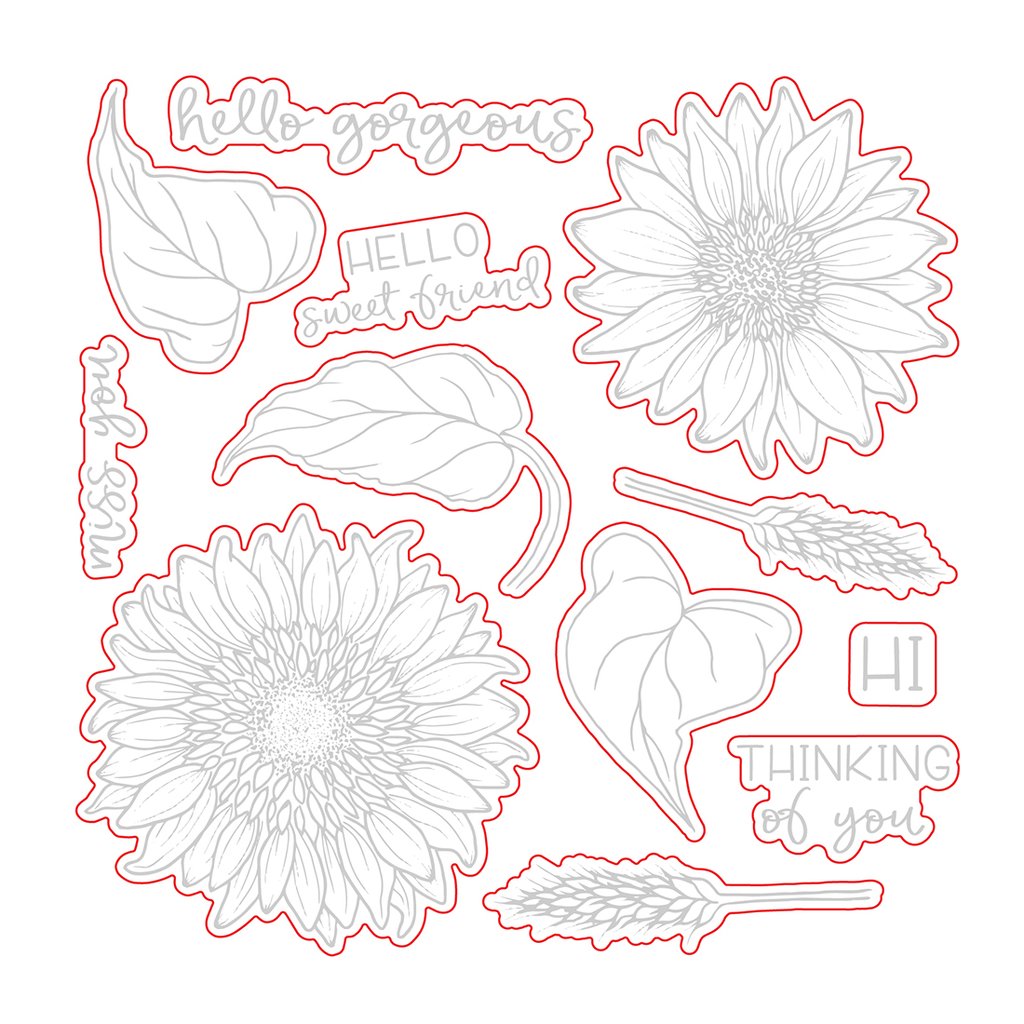 Honey Bee - Sweet Sunflowers | Honey Cuts