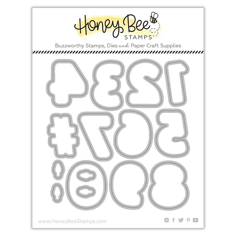 Honey Bee - Sugar Cookie Numbers | Honey Cuts