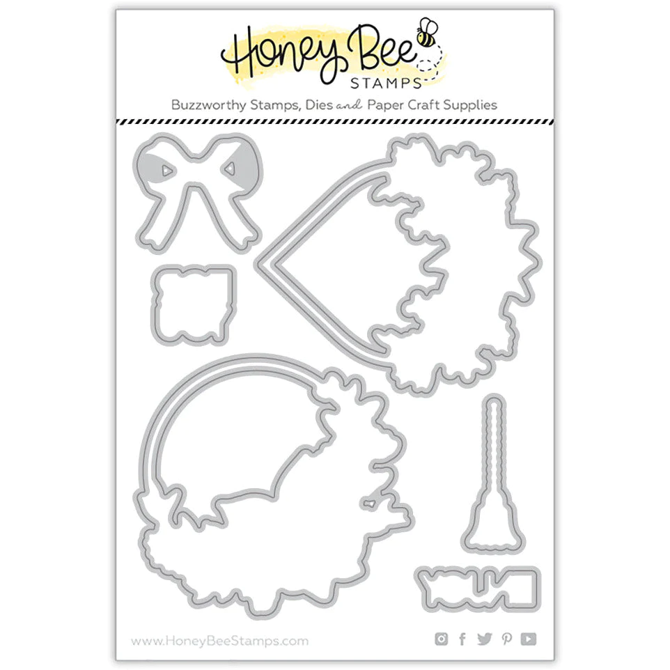Honey Bee - Elegant Floral Frames - Honey Cuts