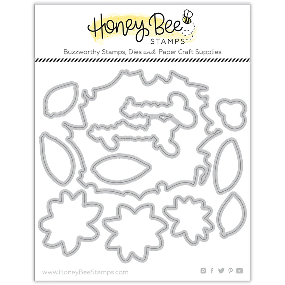 Honey Bee - Holiday Wreath - Honey Cuts