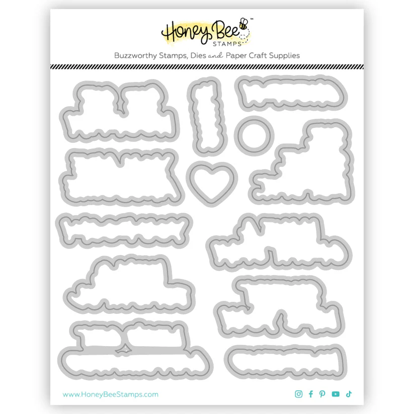 Honey Bee - Sip. Smile. Repeat. - Coordinating Honey Cuts