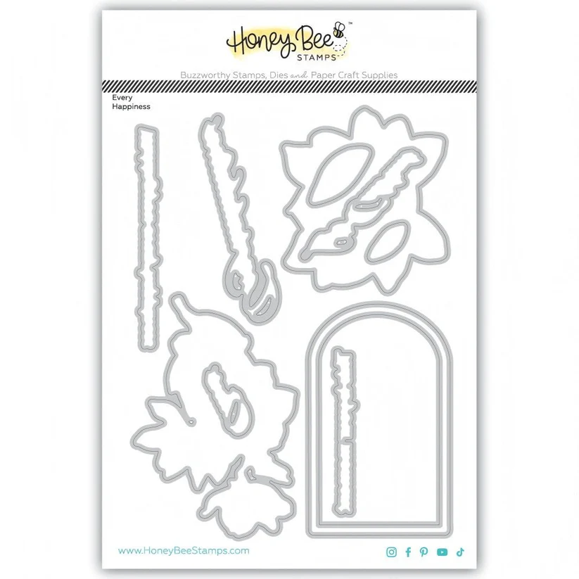 **NEW* - Honey Bee - Every Happiness - Honey Cuts Coordinating Dies