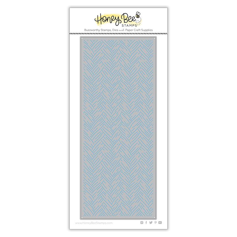 Honey Bee - Basketweave Slimline Cover Plate | Honey Cuts