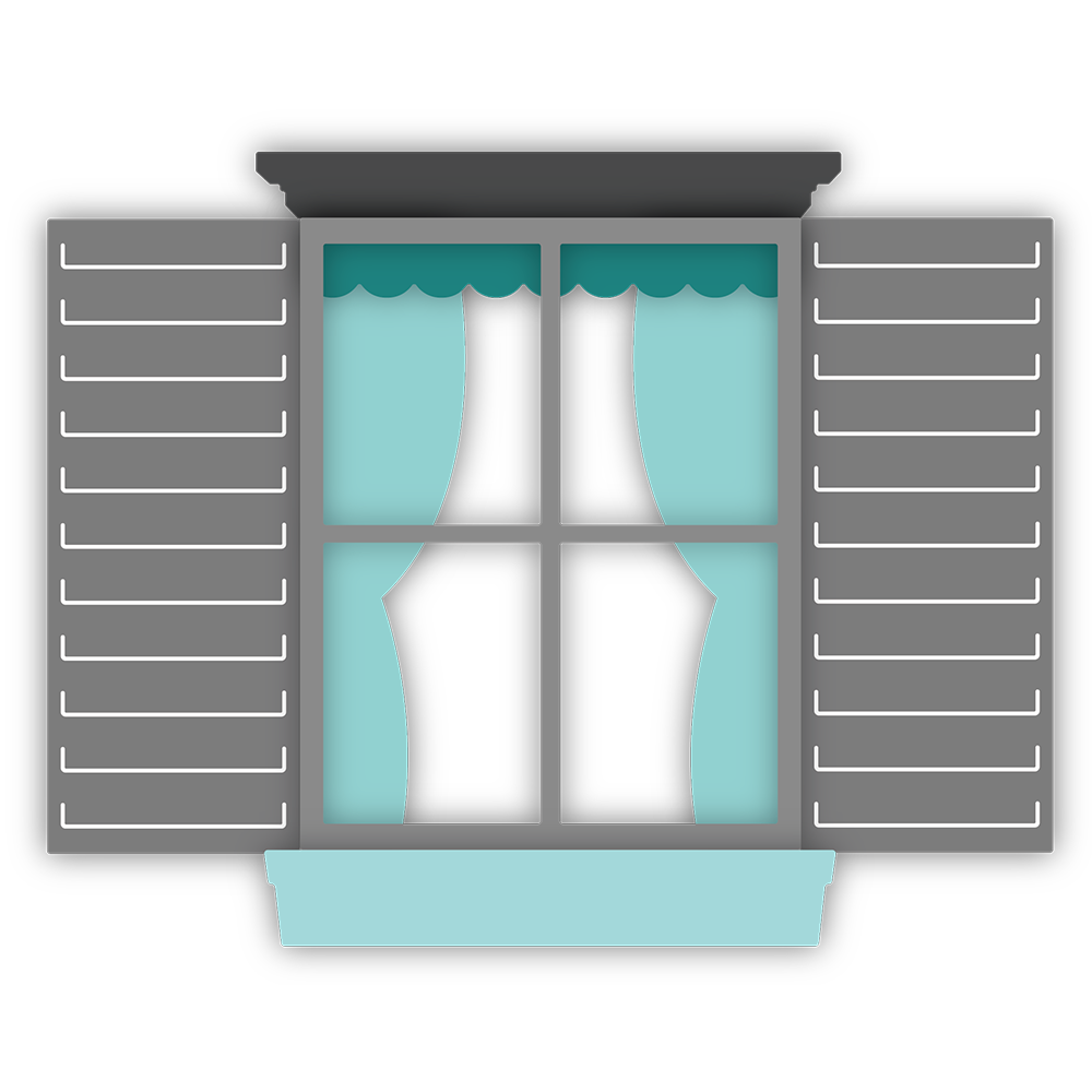 Honey Bee - Cottage Window | Honey Cuts