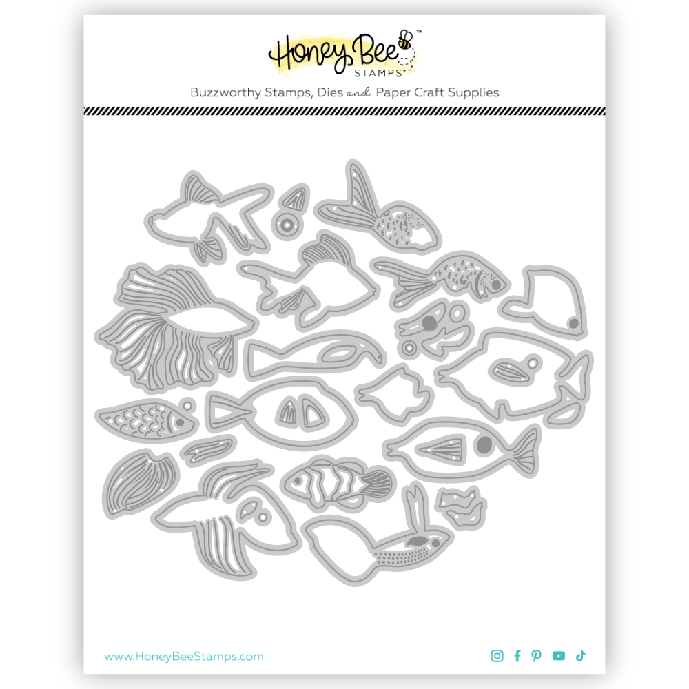 Honey Bee - Lovely Layers: Fish Honey Cuts
