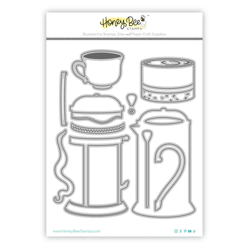 *NEW* - Honey Bee - Lovely Layers: French Press - Honey Cuts