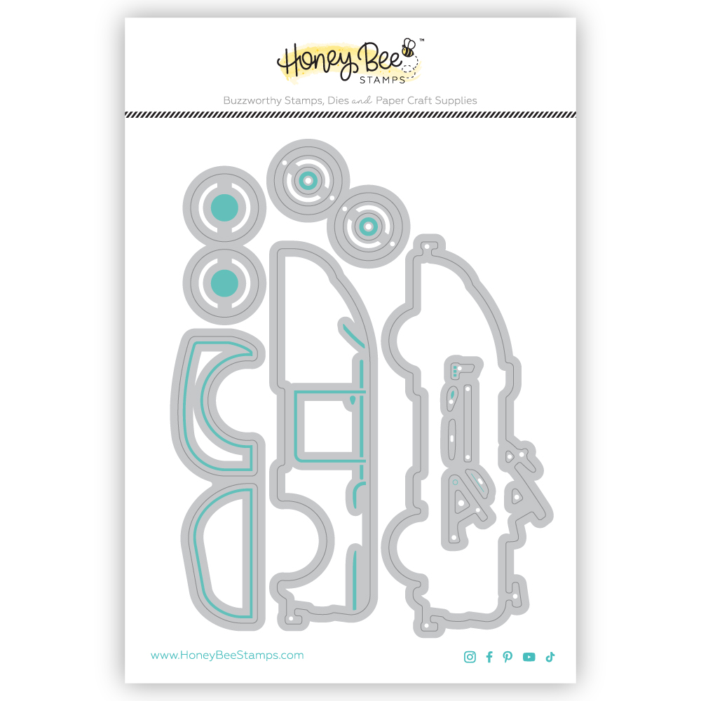 Honey Bee - Lovely Layers: Pedal Car - Honey Cuts