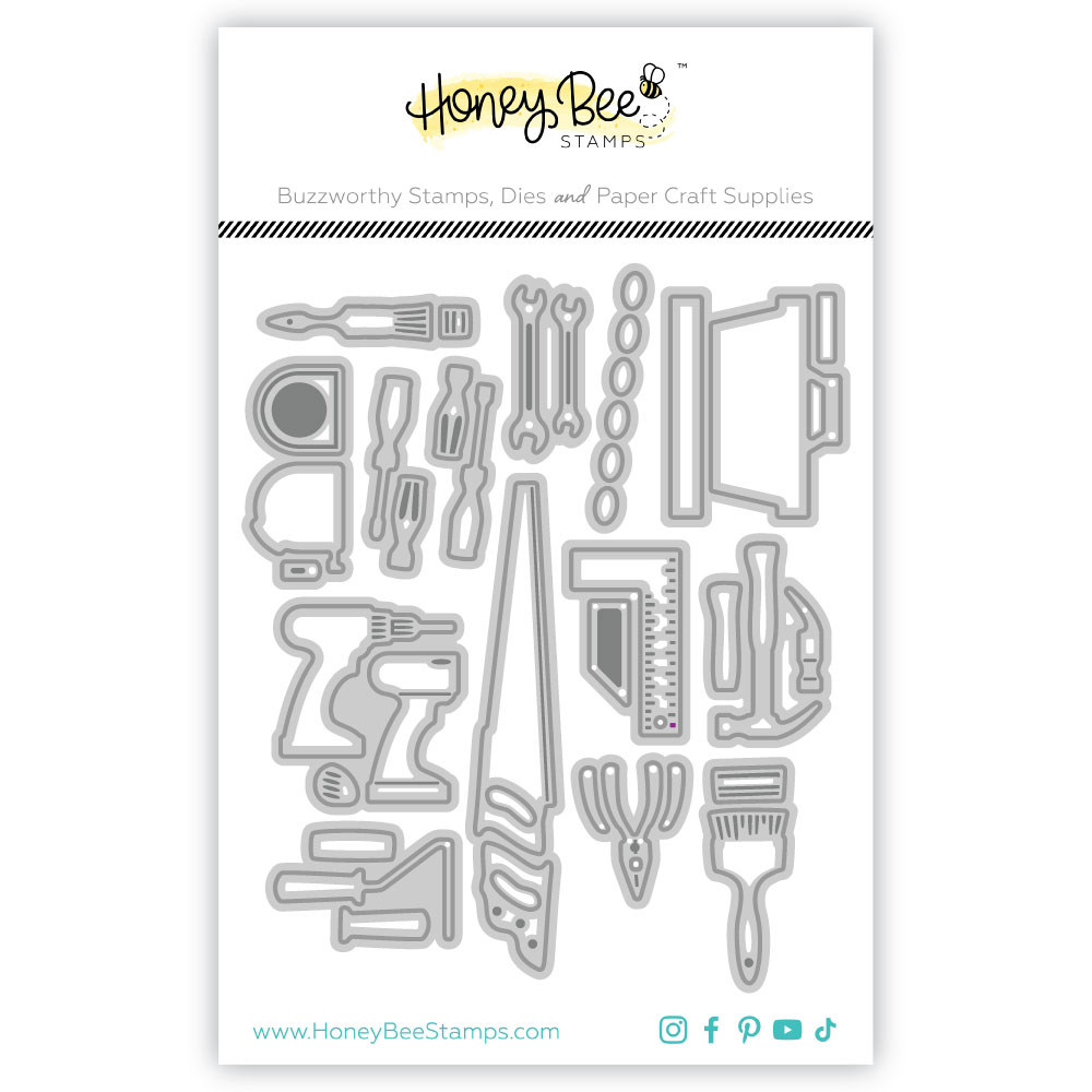 Honey Bee - Lovely Layers Pegboard Garage Tools Honey Cuts