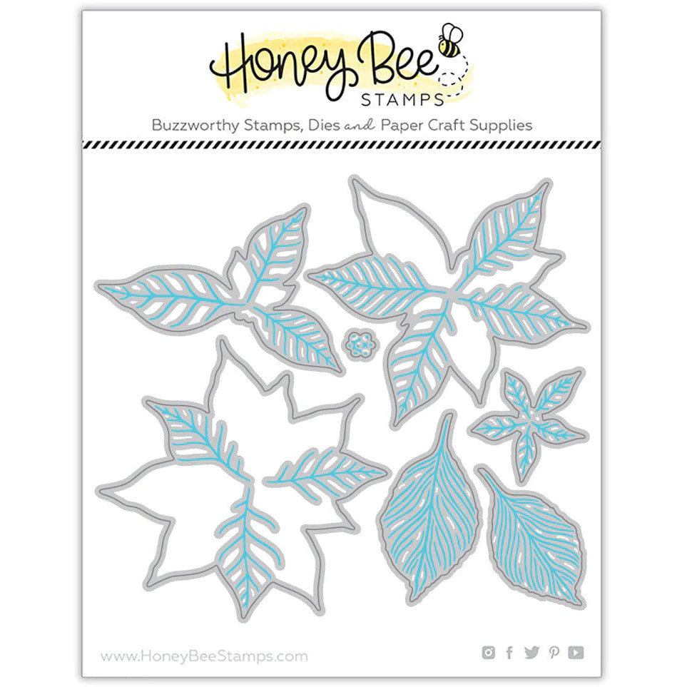 Honey Bee - Lovely Layers: Poinsettia - Honey Cuts