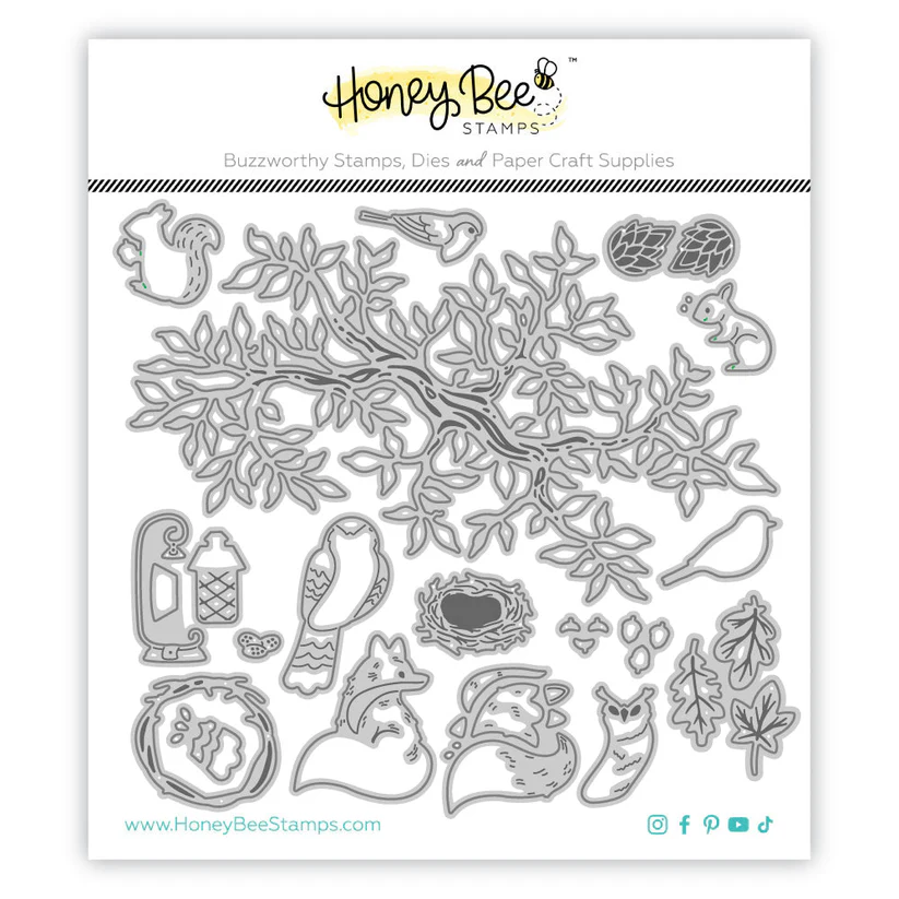 *NEW* - Honey Bee - Lovely Layers: Window Fall Add-On - Honey Cuts