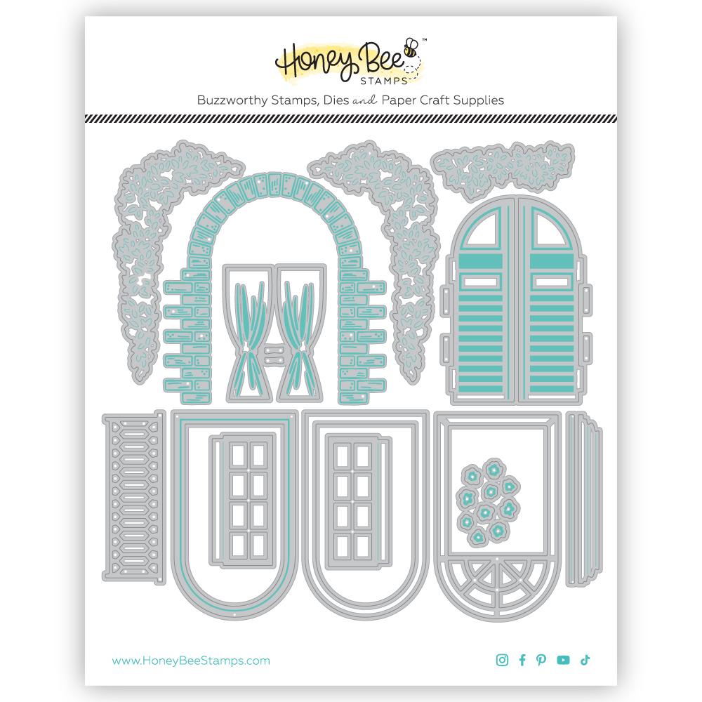 Honey Bee - Lovely Layers: Window - Honey Cuts