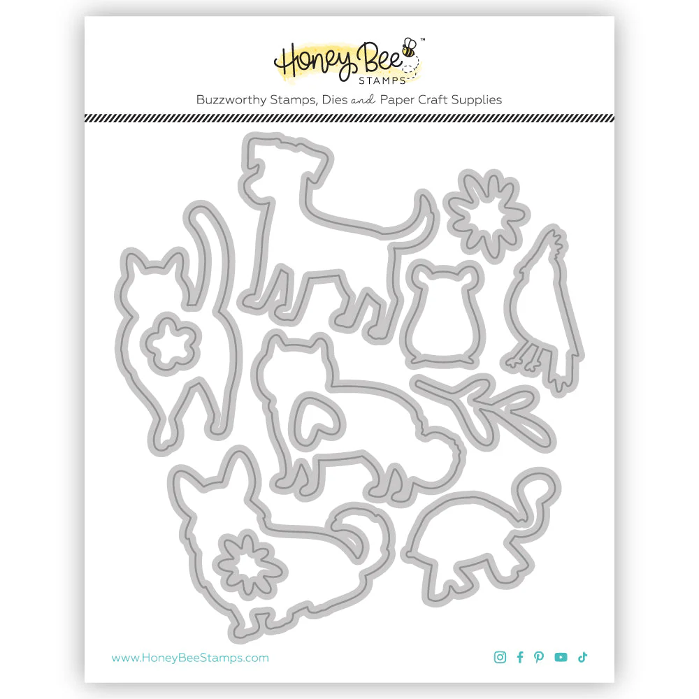 *NEW* - Honey Bee - Pet Friends Honey Cuts