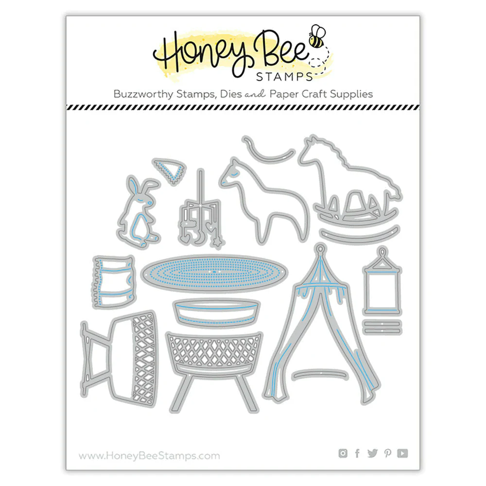 Honey Bee - Rock-A-Bye Baby - Honey Cuts Dies