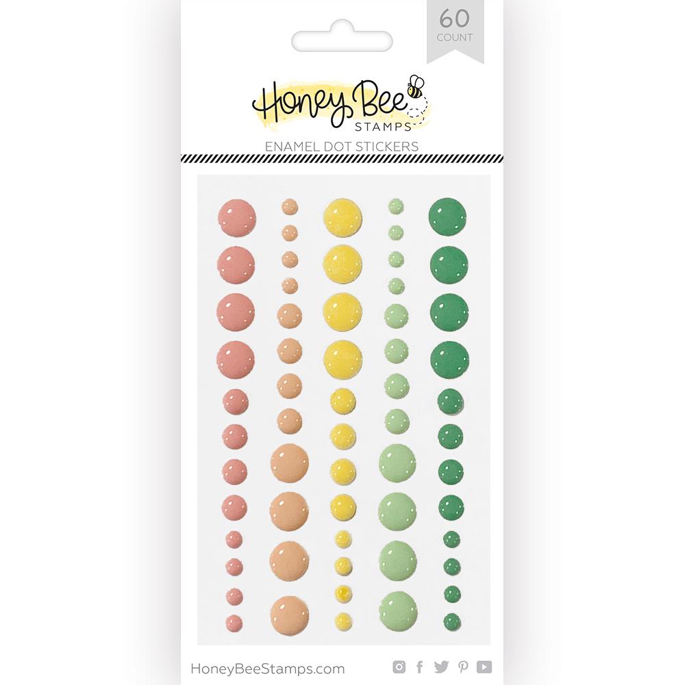 Honey Bee - Spring Fling Enamel Stickers | 60 Count