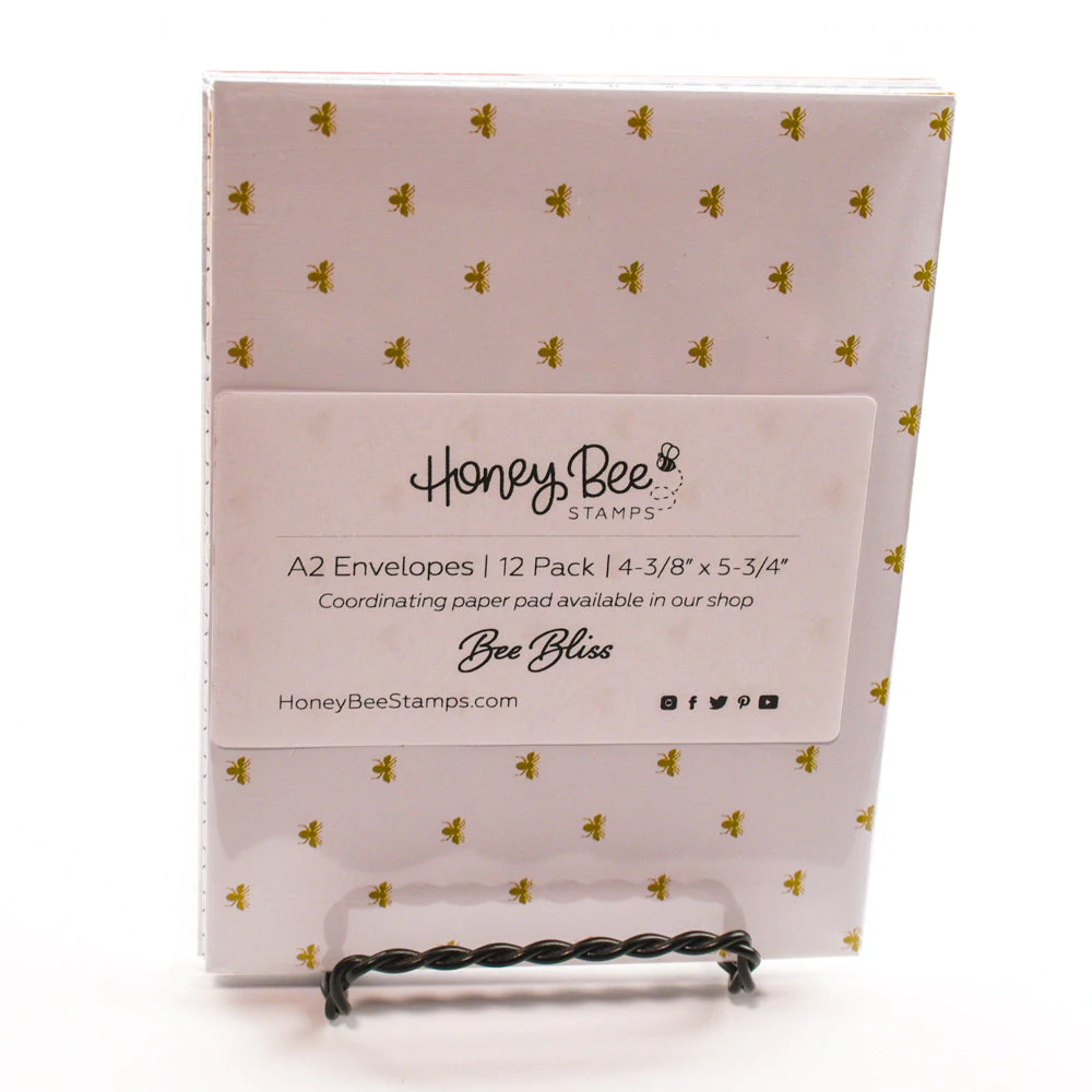 Honey Bee - Honey Bee A2 Envelopes 12pk - Bee Bliss