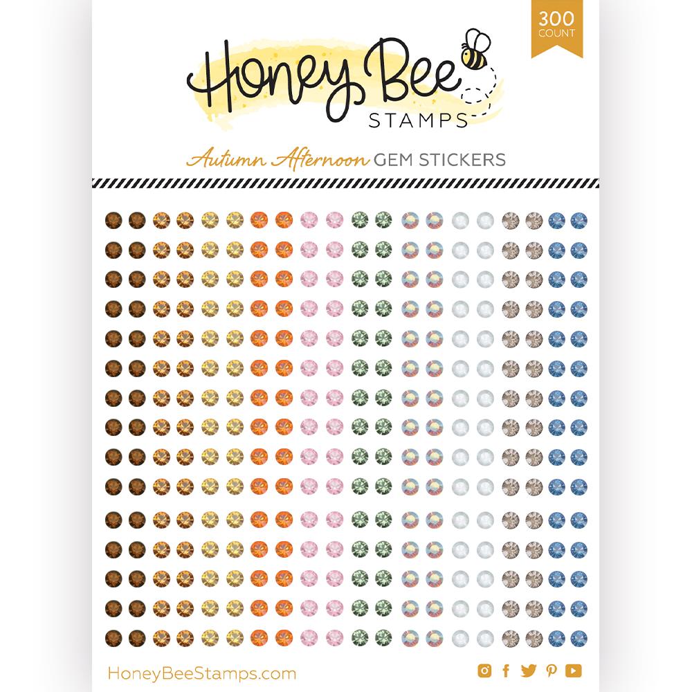 Honey Bee - Gem Stickers | 300 Count | Autumn Afternoon