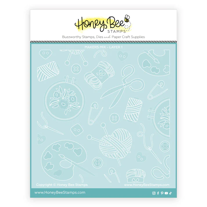 Honey Bee - Maker's Mix Layering Stencils