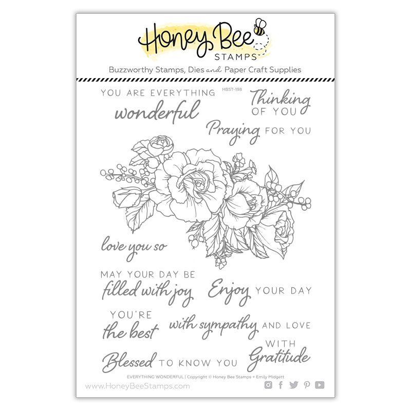 Honey Bee - Everything Wonderful | 6x8 Stamp Set