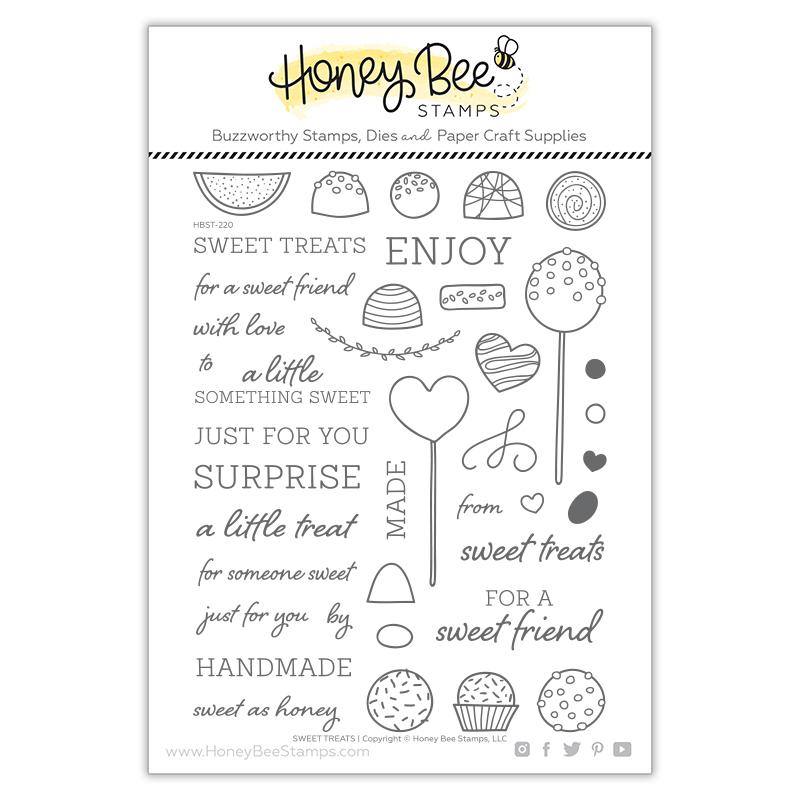 Honey Bee - Sweet Treats | 6x8 Stamp Set
