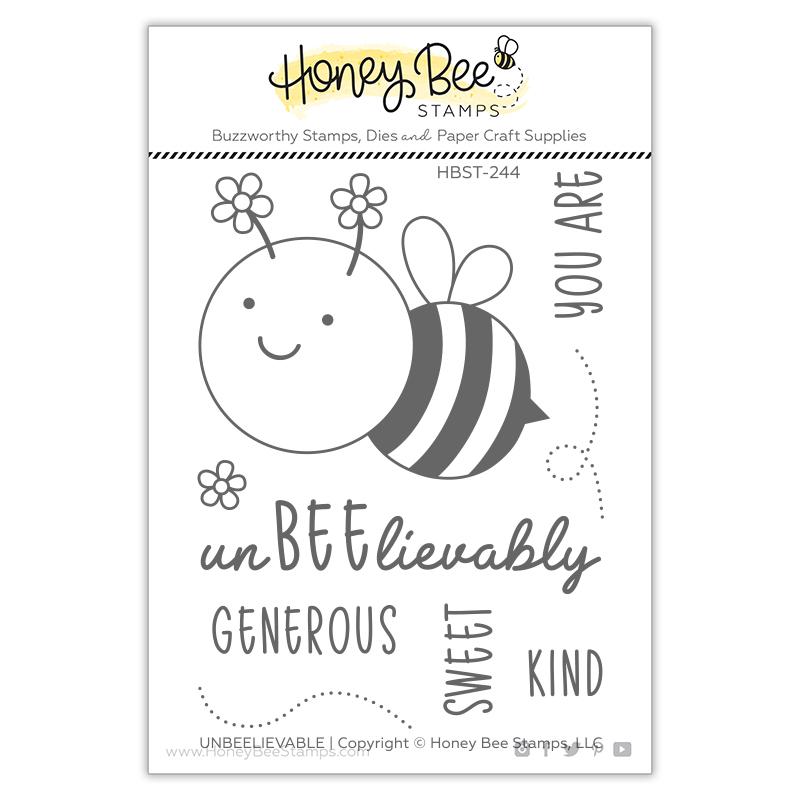 Honey Bee - UnBEElievable | 3x4 Stamp Set