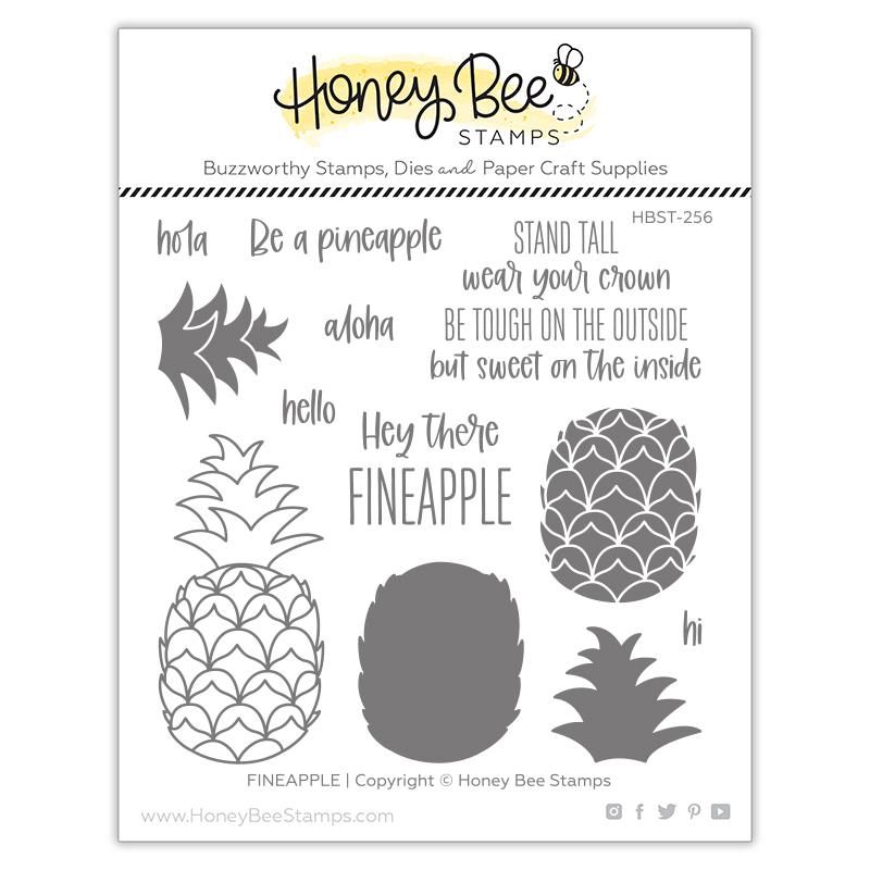 Honey Bee - Fineapple | 4x4 Stamp Set