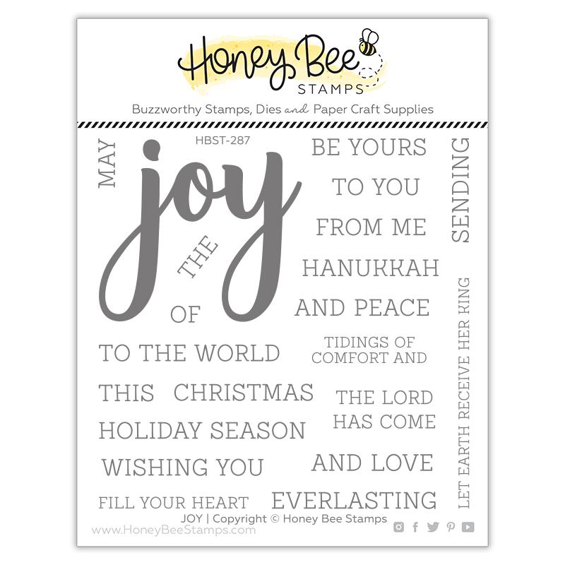 Honey Bee - Joy | 4x4 Stamp Set (SO)
