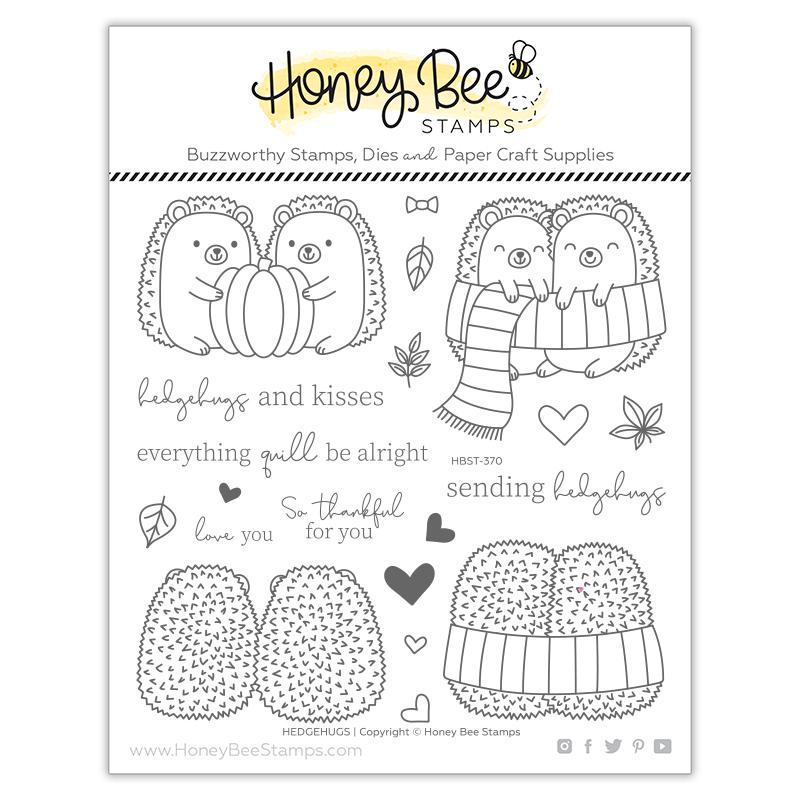 Honey Bee - Hedgehugs | 6x6 Stamp Set