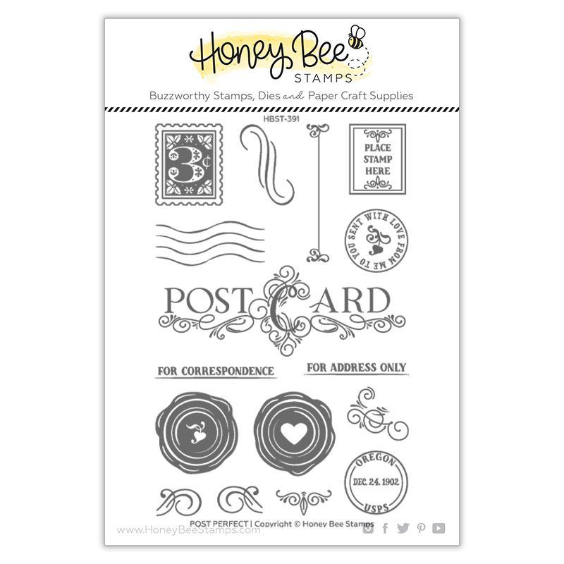 Honey Bee - Post Perfect | 4x6 Stamp Set