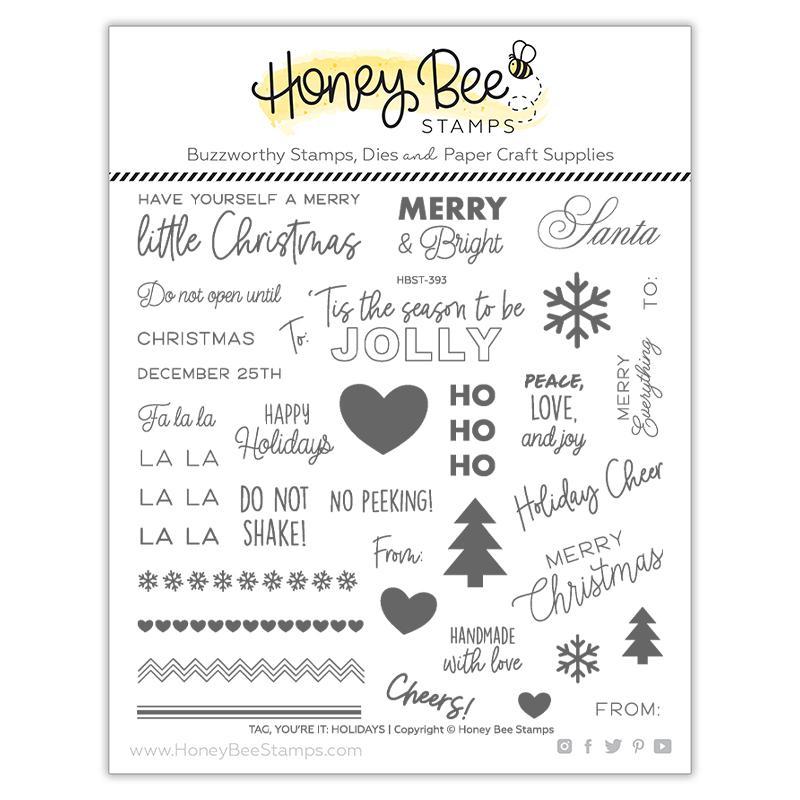 Honey Bee - Tag, You're It: Holidays | 6x6 Stamp Set