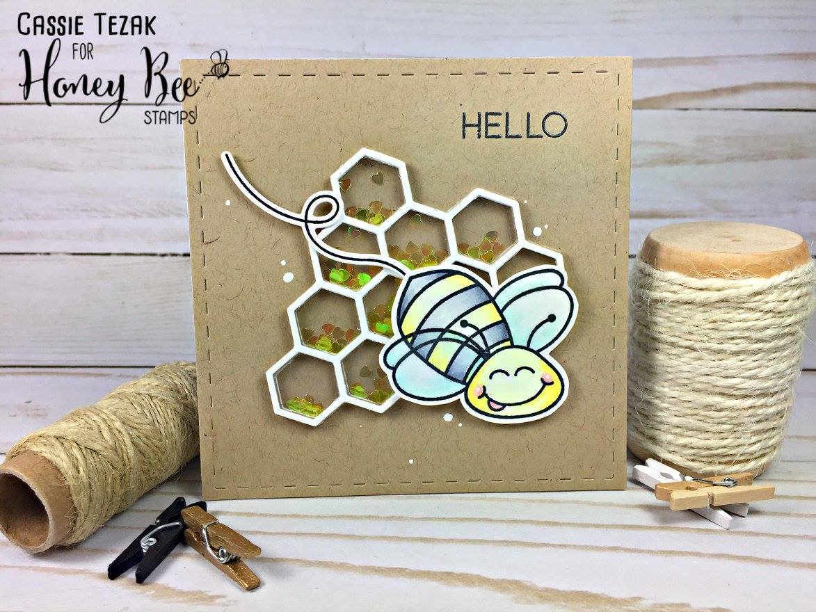 Honey Bee Stamps BuildABee 4x8 Stamp Set, Honey Bee Stamps