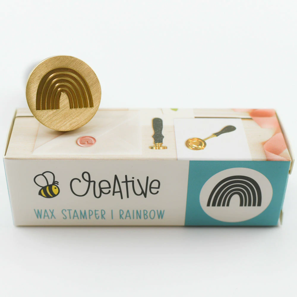 Honey Bee - Bee Creative Wax Stamper - Rainbow