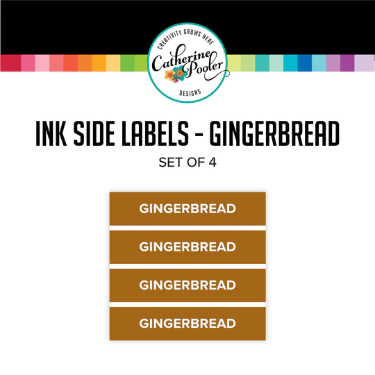 Catherine Pooler - Gingerbread Ink Pad Side Labels