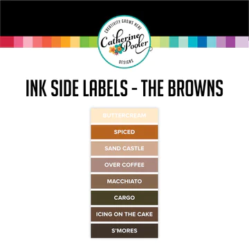 Catherine Pooler - The Browns Ink Pad Side Labels