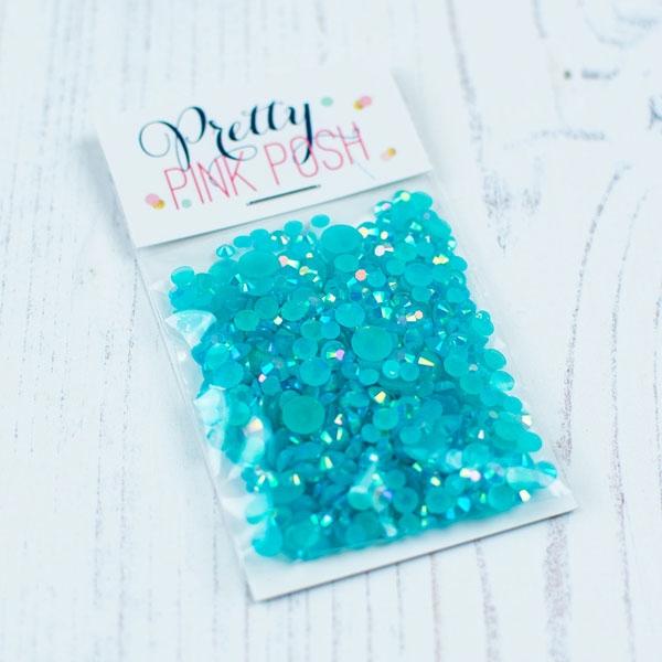 Pretty Pink Posh - Caribbean Blue Jewels