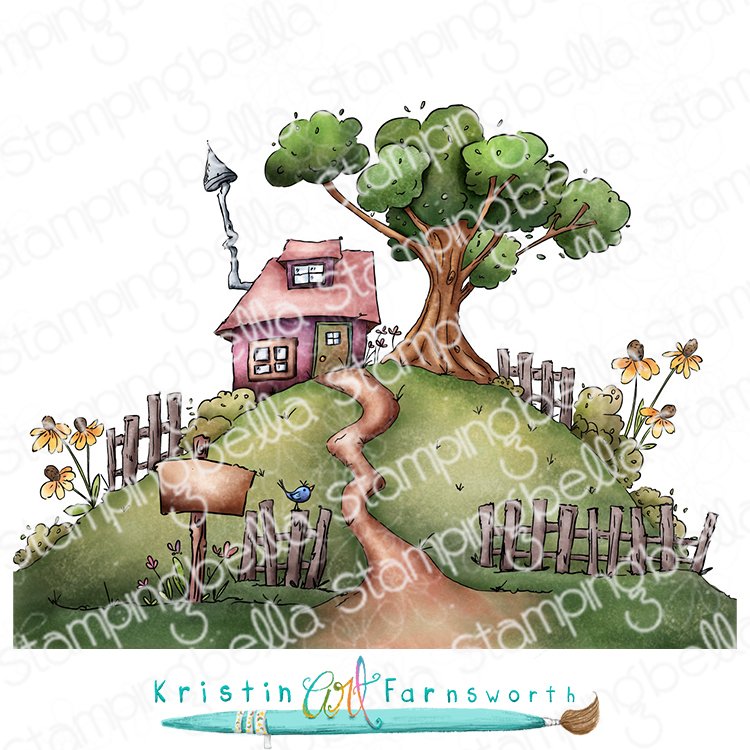 Stamping Bella - Cottage on the Hill