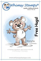 Whimsy Stamps - Free Hugs - Krista Heij-Barber