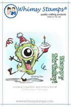 Whimsy Stamps - Monster Birthday - Krista Heij-Barber