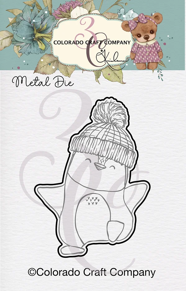 Colorado Craft Company - Kris Lauren~Happy Feet Mini Die