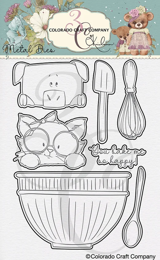 *NEW* - Colorado Craft Company - Kris Lauren~Bake Me Happy Dies