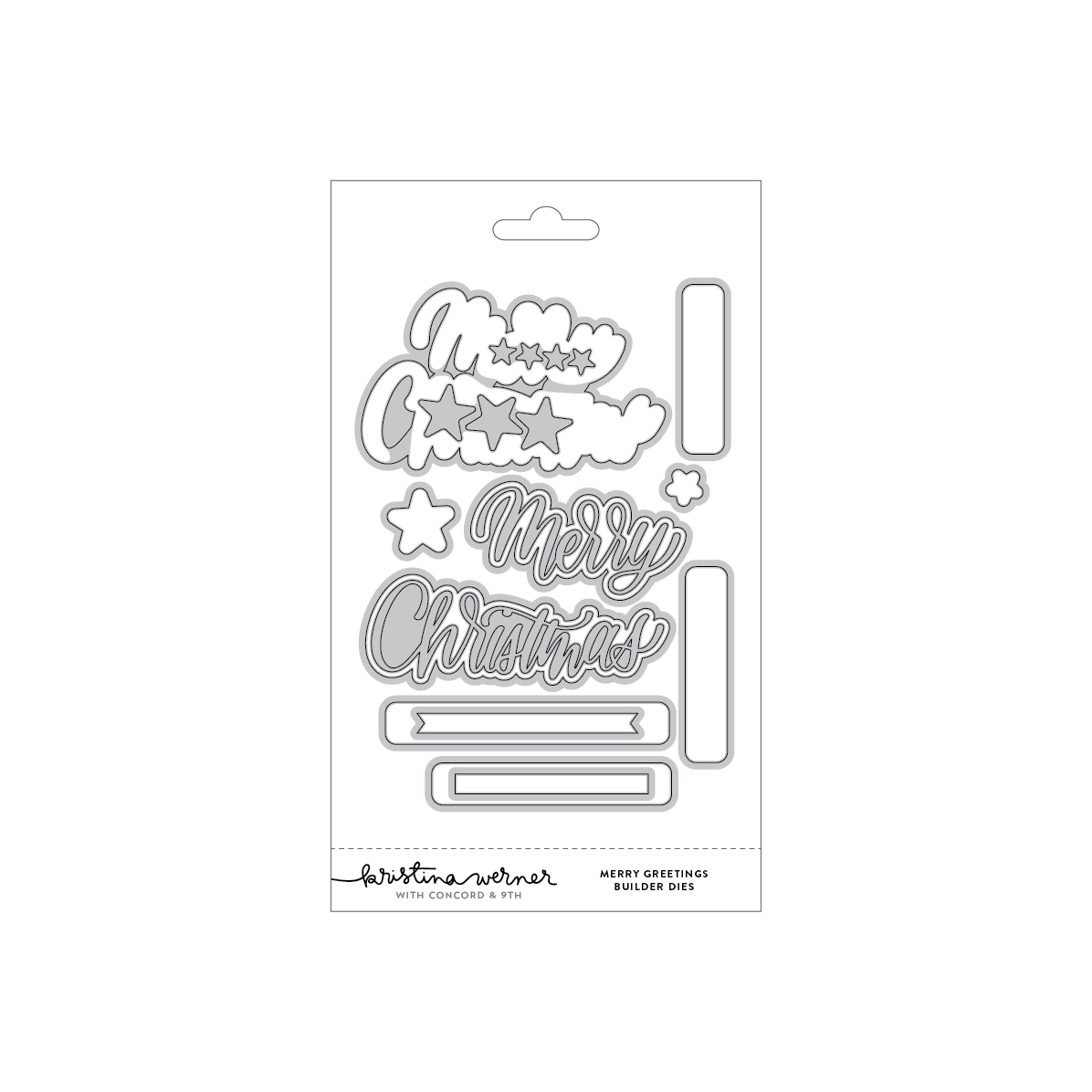 Concord & 9th - Merry Greetings Builder Dies (set of 15)