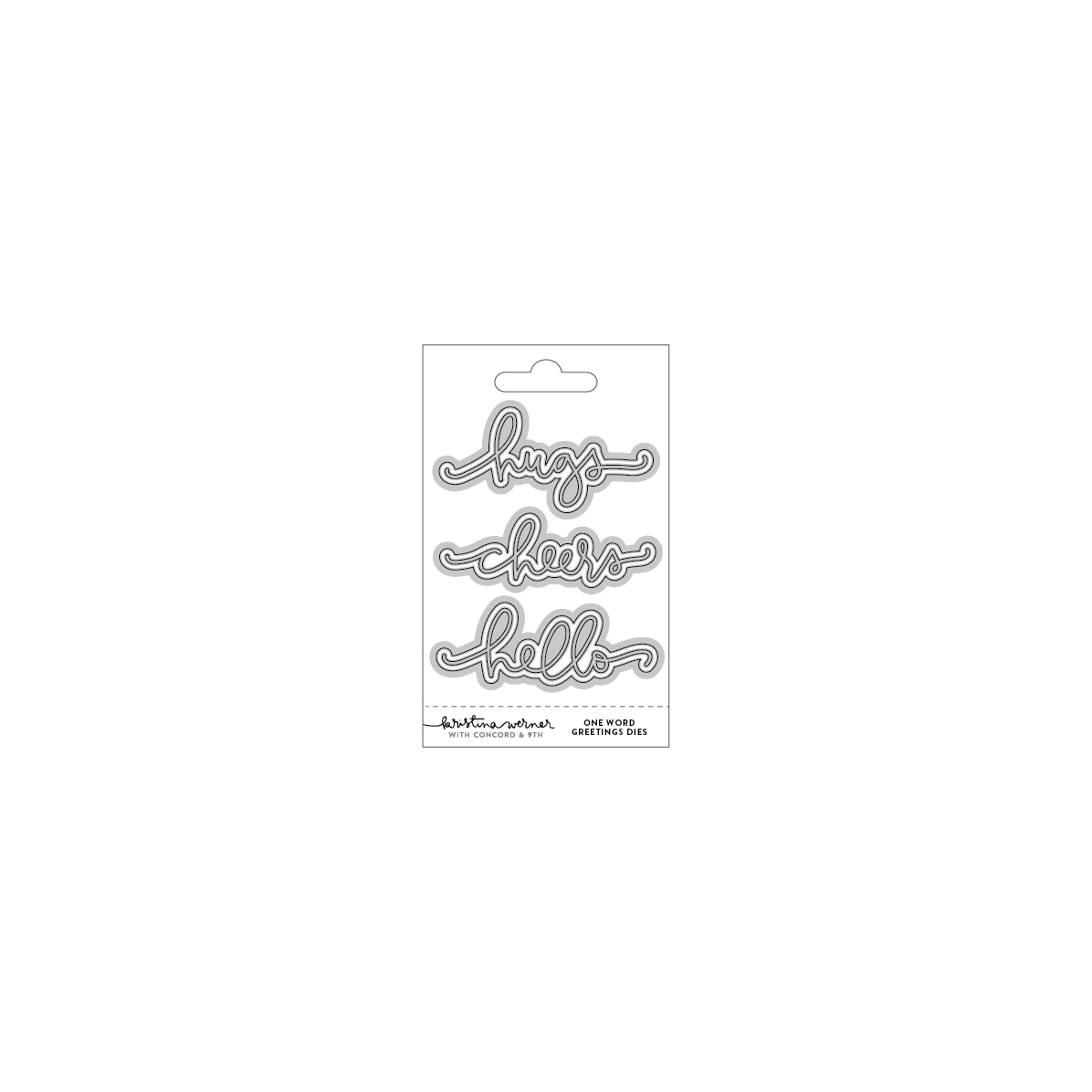 Concord & 9th - One Word Greetings Dies