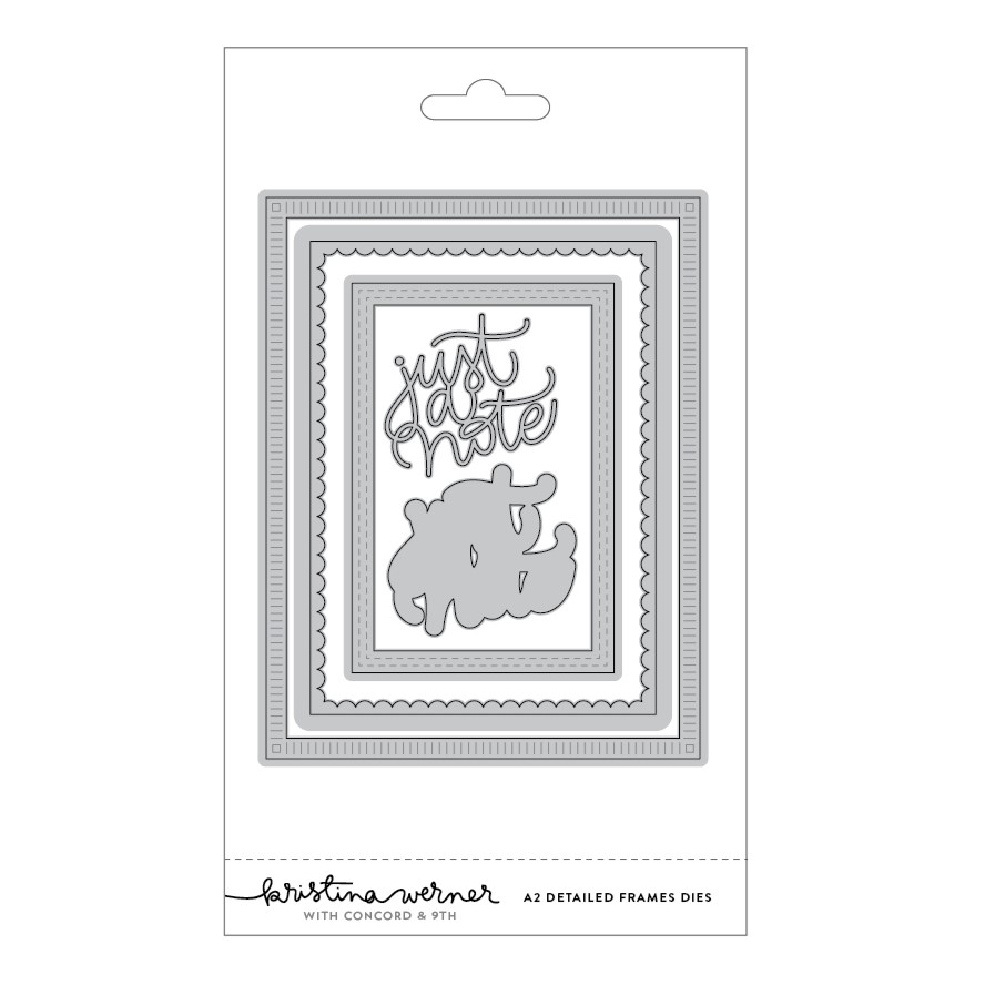 **NEW* - Concord & 9th - A2 Detailed Frames Dies