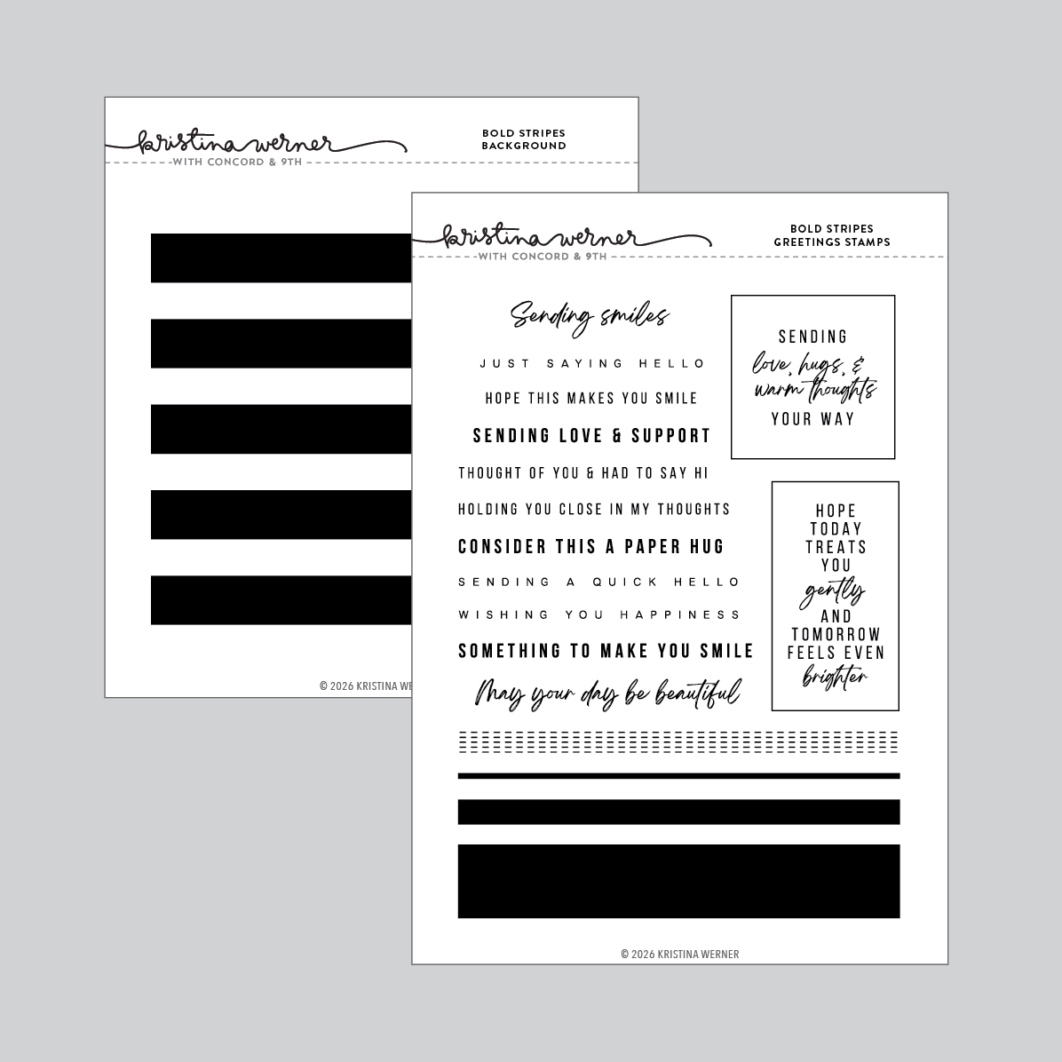 **NEW* - Concord & 9th - Bold Stripes Bundle