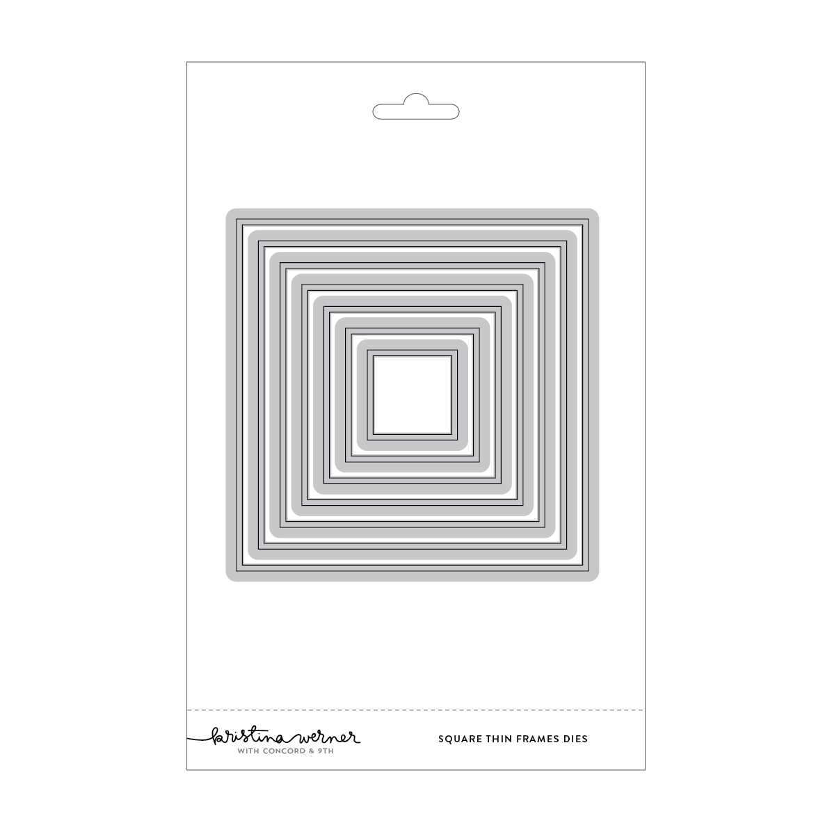 **NEW* - Concord & 9th - Square Thin Frames Dies