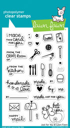 Lawn Fawn- Stamps - Just For You